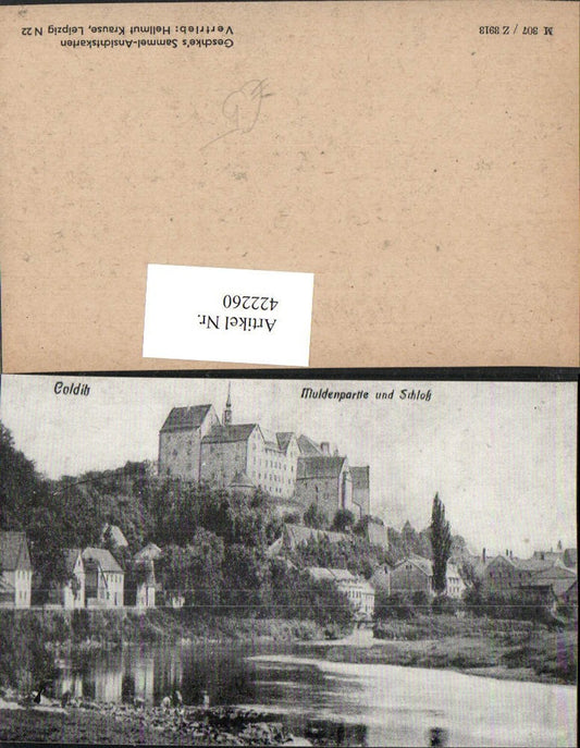 422260,Colditz Muldenpartie m. Schloss