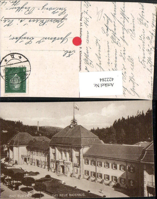 422284,Bad Elster Badehaus Gebäude
