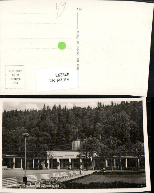 422292,Bad Elster Badeplatz m. Marienquelle