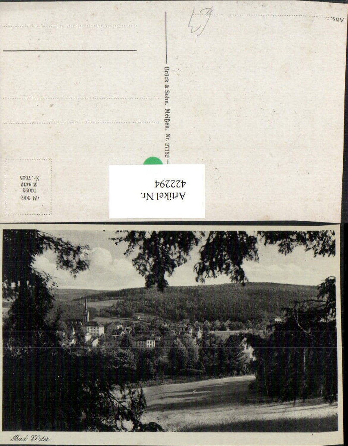 422294, Bad Elster partial view