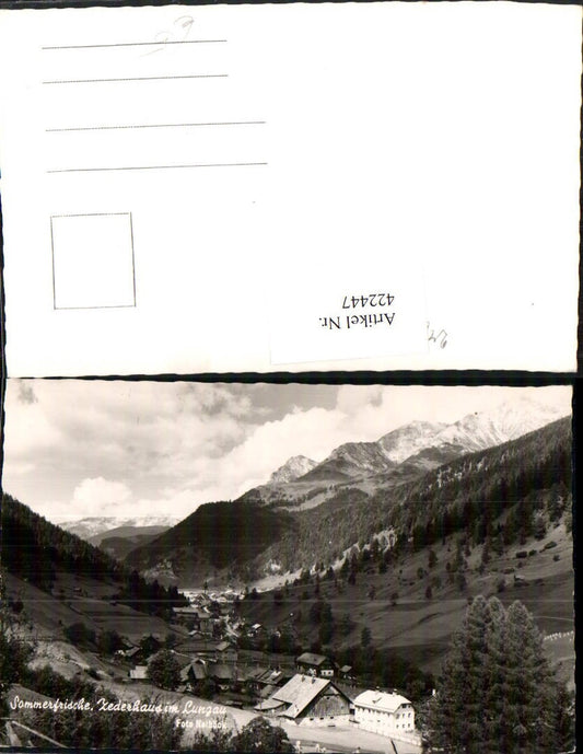 422447,Zederhaus im Lungau Totale Bergkulisse