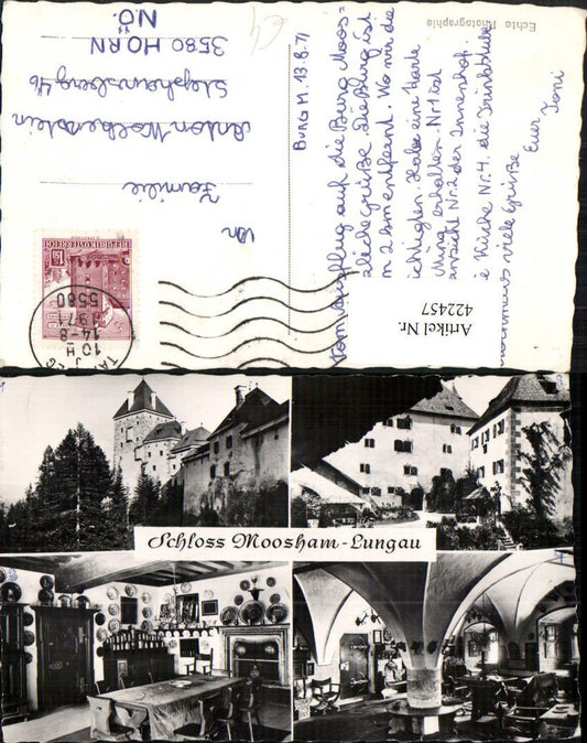 422457,Schloss Moosham im Lungau Mehrbildkarte
