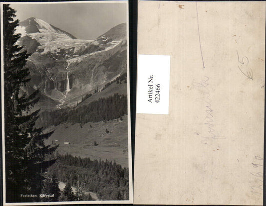 422466,Ferleiten Käfertal b. Fusch an d. Glocknerstraße Bergkulisse