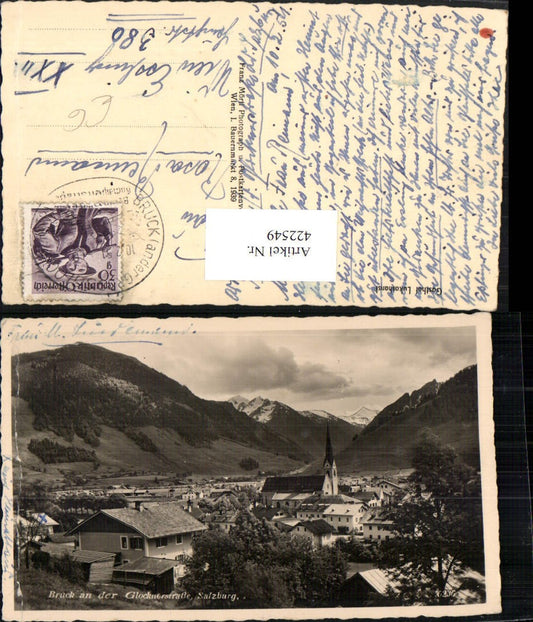 422549,Bruck an der Glocknerstraße Totale Bergkulisse