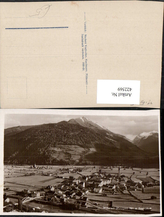 422569,Mittersill Totale Bergkulisse