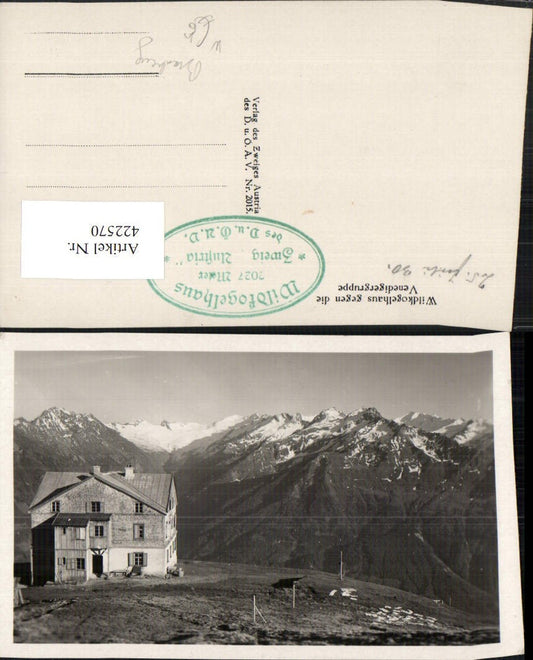 422570,Wildkogelhaus Berghütte b. Bramberg geg. Venediger Bergkulisse