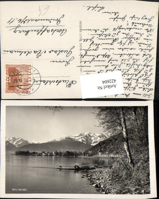 422604,Zell am See Teilansicht Bergkulisse
