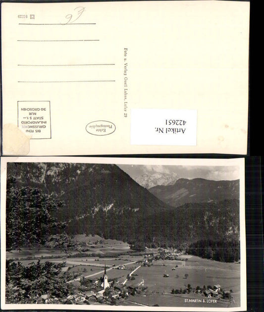 422651,St. Martin bei Lofer Totale Bergkulisse