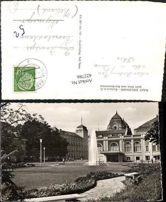 422786,Bad Neuenahr Kurhaus u. Casino m. Blick zum Sanatorium