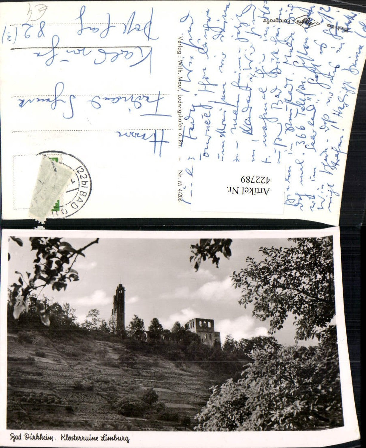 422789,Bad Dürkheim Klosterruine Limburg