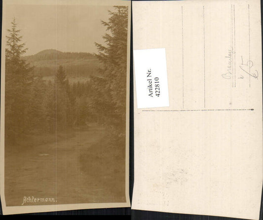 422810,Foto AK Achtermann b. Braunlage Wegpartie