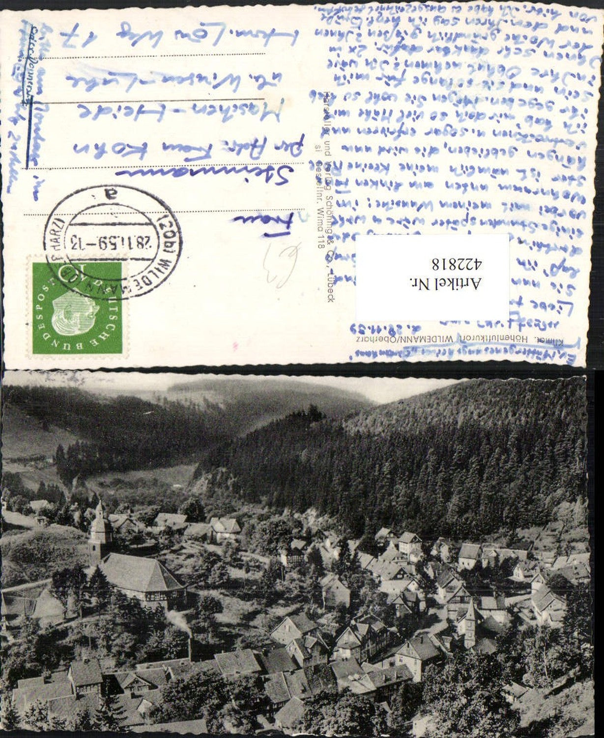 422818,Wildemann im Oberharz Totale