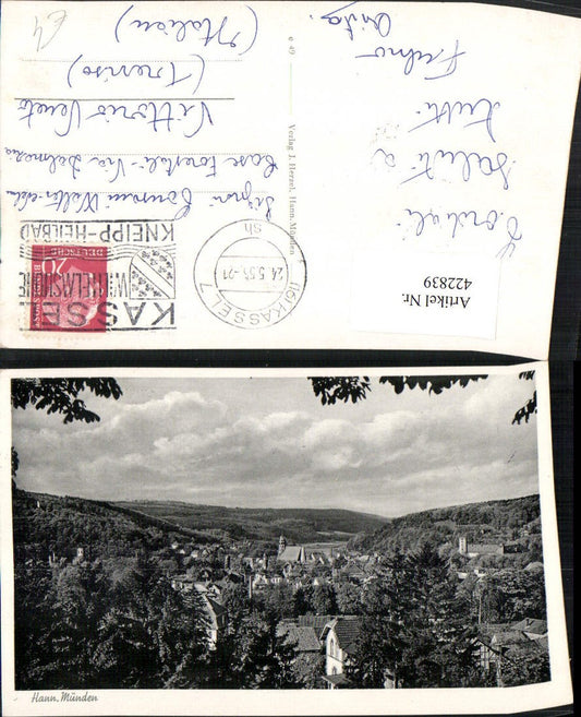 422839,Hannoversch Münden Totale