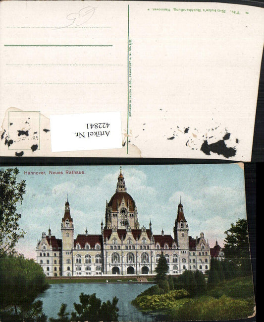 422841,Hannover Neues Rathaus Gebäude