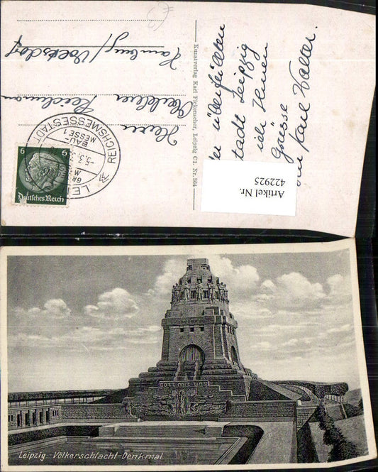 422925,Leipzig Völkerschlacht-Denkmal Monument