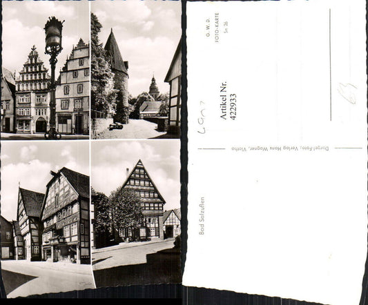 422933,Bad Salzuflen Häuser Motive Mehrbildkarte