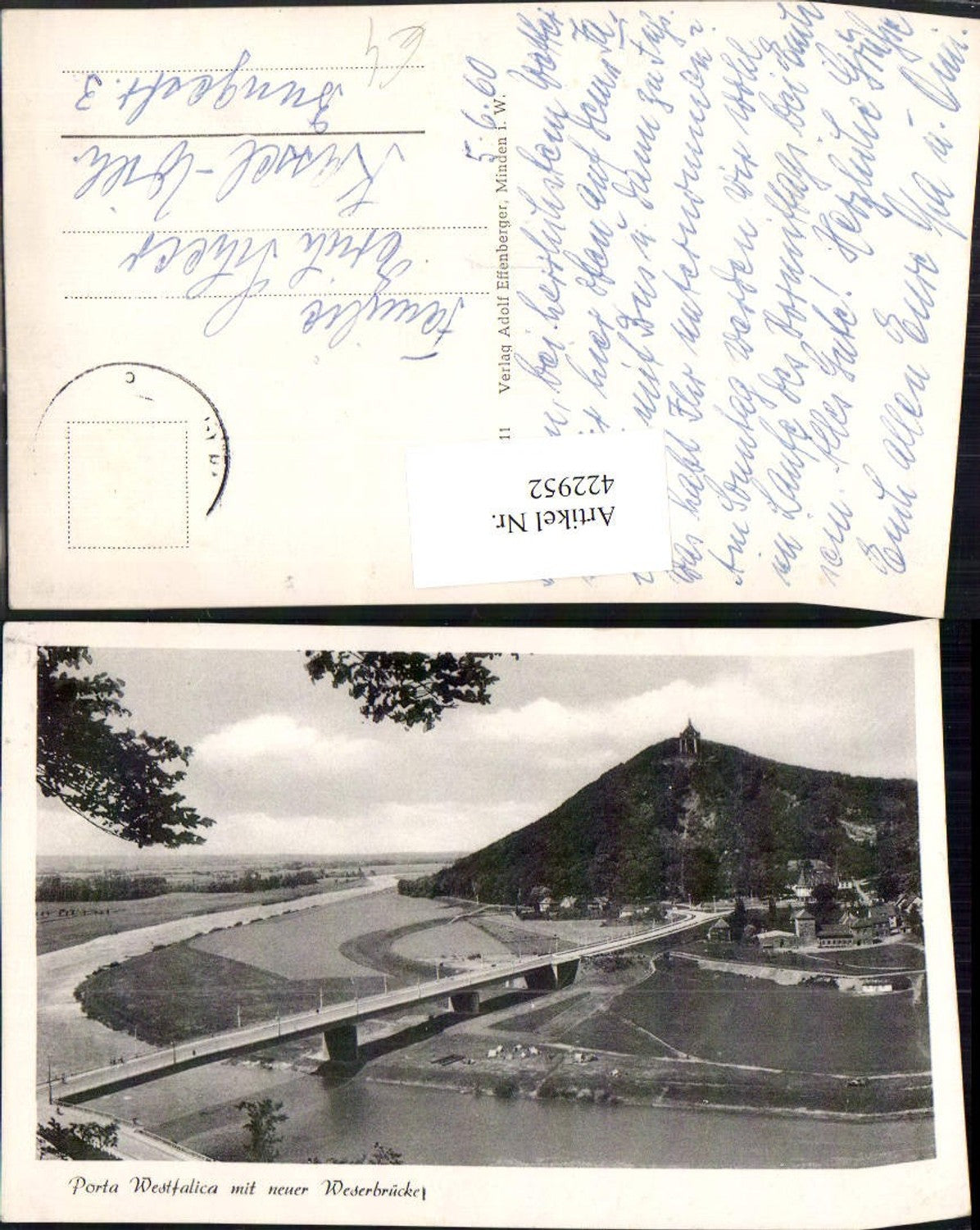 422952,Porta Westfalica Weserbrücke Brücke