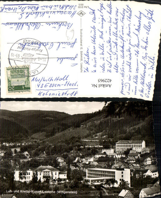 422965,Laasphe Teilansicht Wittgenstein