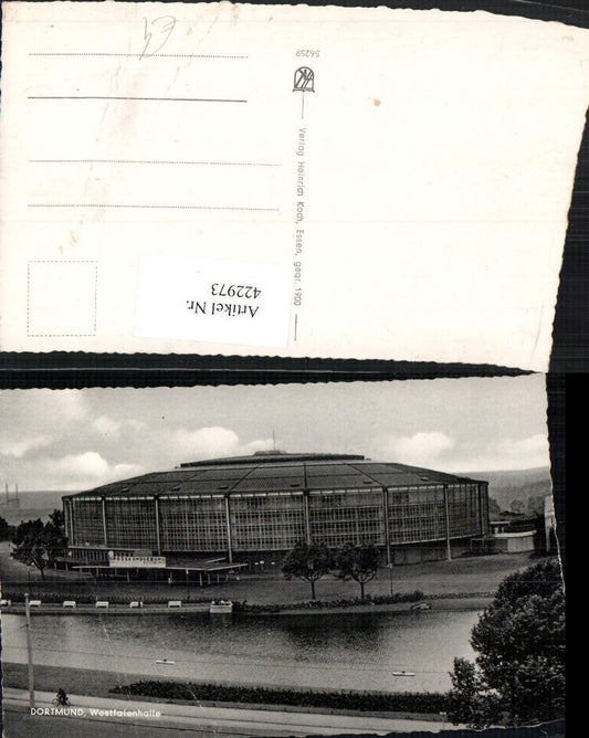 422973,Dortmund Westfalenhalle Gebäude