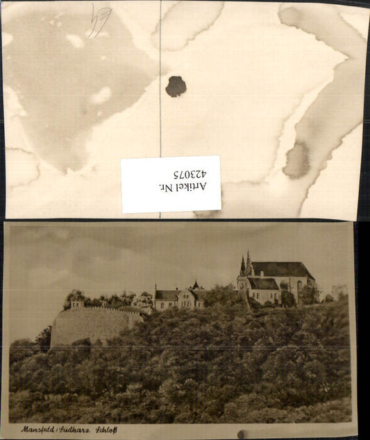 423075,Mansfeld im Südharz Schloss