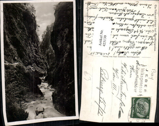 423130, Almbachklamm Gorge near Berchtesgaden