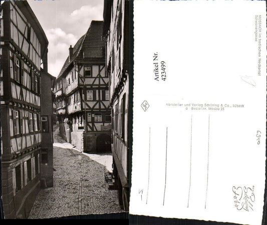 423499, Mosbach im Neckartal Schwanengasse Gasse