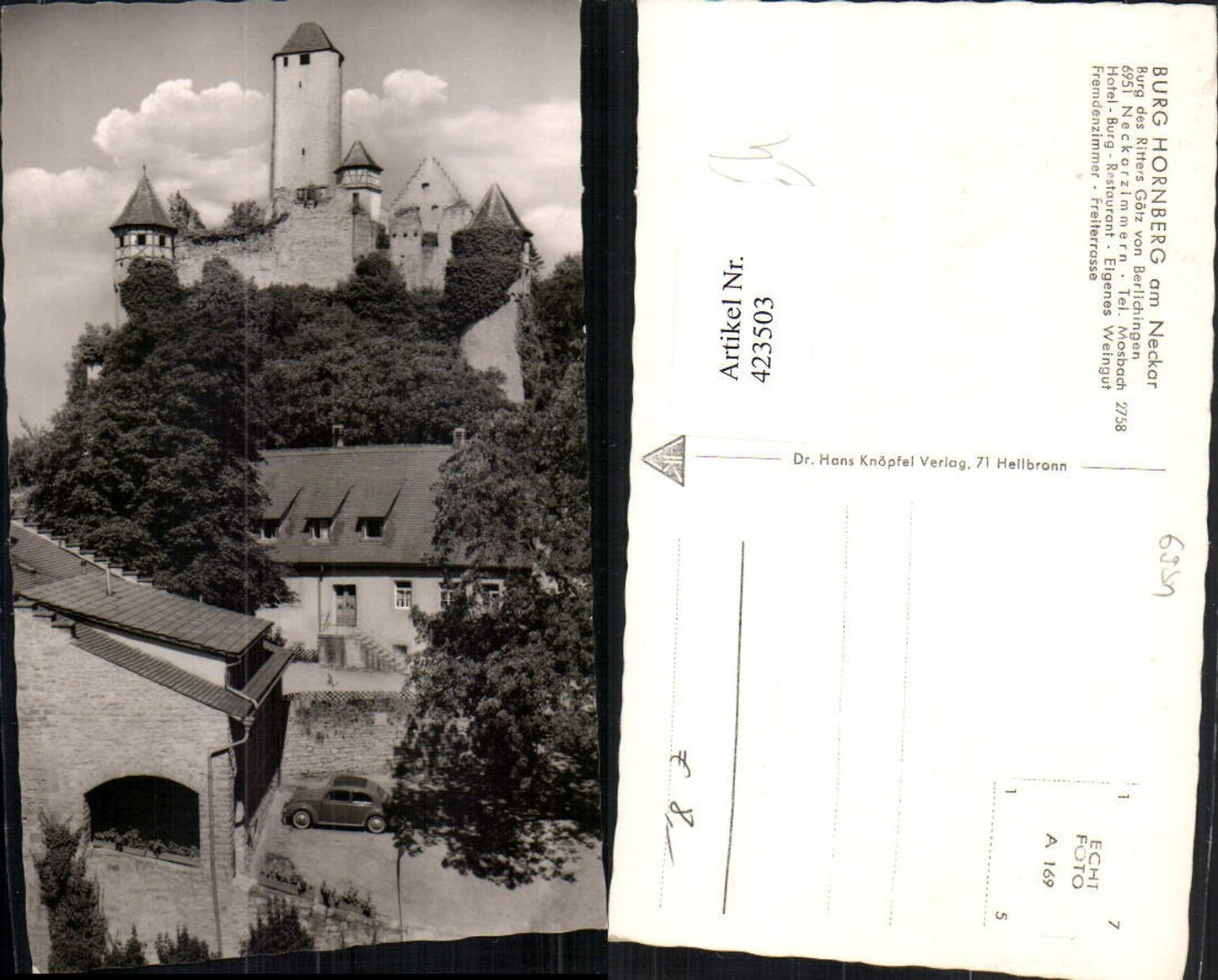 423503,Burg Hornberg am Neckar b. Neckarzimmern