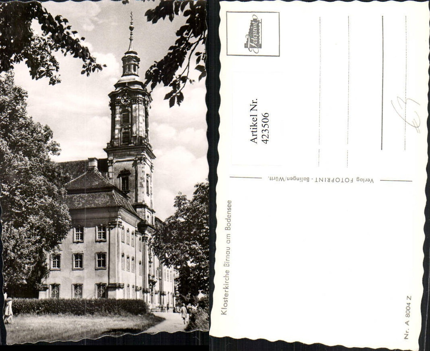 423506,Klosterkirche Birnau am Bodensee b. Uhldingen-Mühlhofen