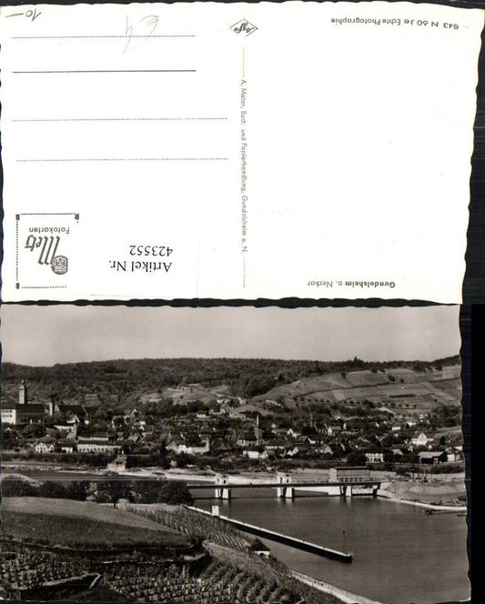423552, Gundelsheim am Neckar Total Bridge