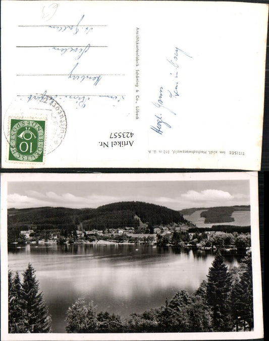 423557,Titisee im Hochschwarzwald Teilansicht See