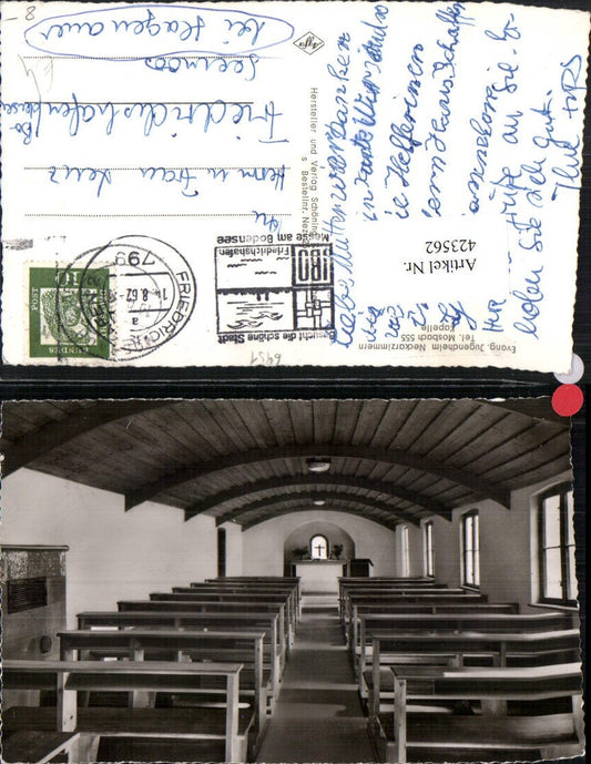 423562, Mosbach Evangelical Youth Center Neckar Room Chapel Interior View