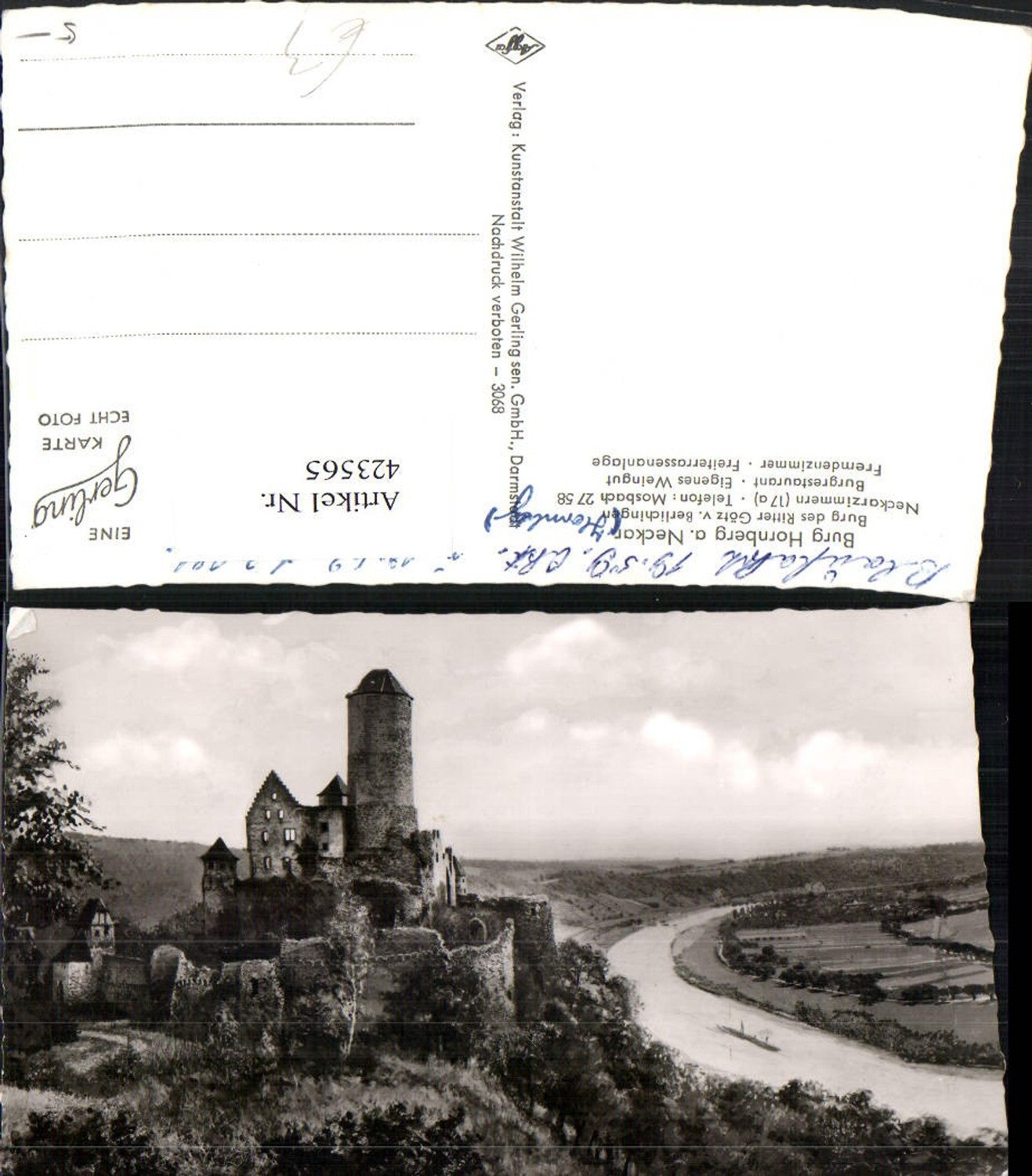 423565,Burg Hornberg am Neckar b. Neckarzimmern