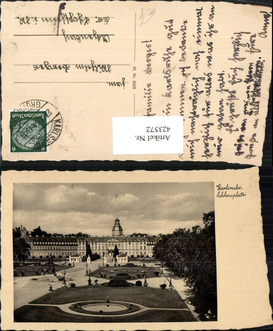 423572, Karlsruhe Palace, Schlossplatz
