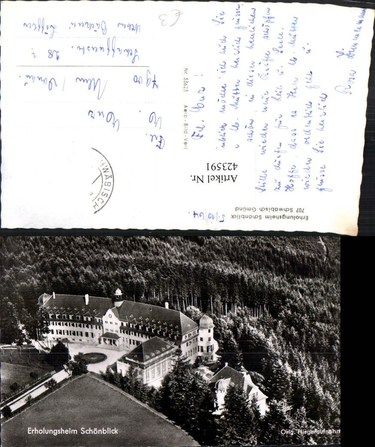 423591,Schwäbisch Gmünd Erholungsheim Schönblick