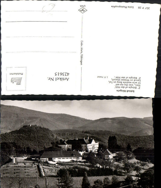 423615, Bürgeln Castle near Schliengen