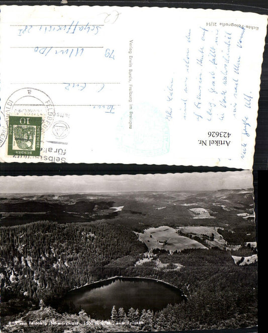 423626,Blick vom Feldberg im Schwarzwald zum Feldsee See