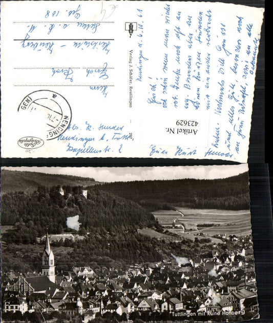 423629, Tuttlingen Total with Honberg ruins