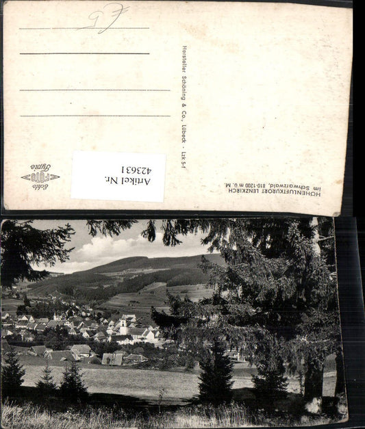 423631,Lenzkirch im Schwarzwald Totale