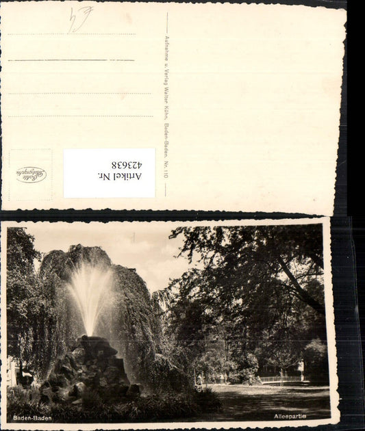 423638, Baden-Baden Avenue Fountain