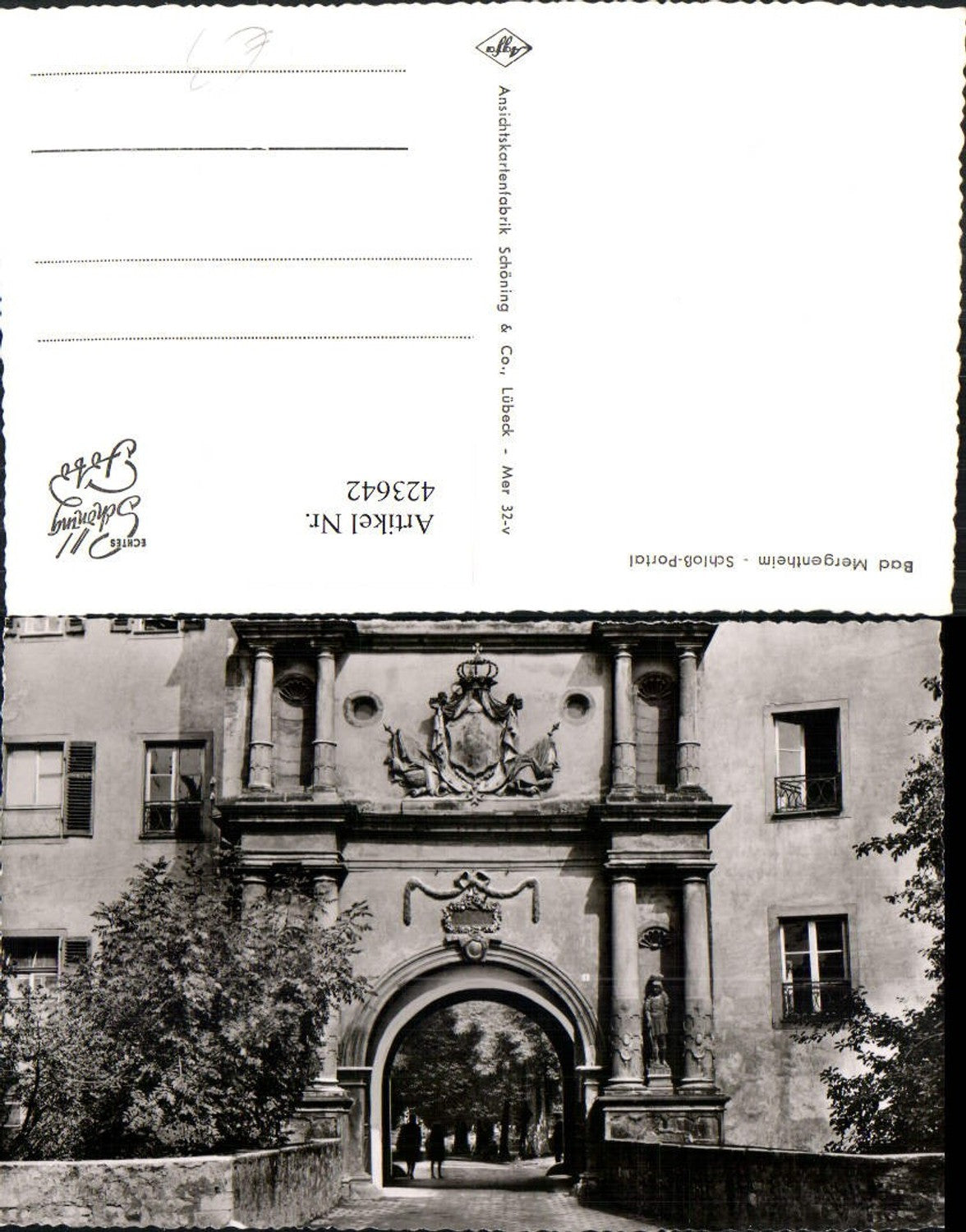 423642,Bad Mergentheim Schloss Portal
