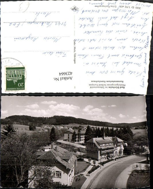 423664,Bad Dürrheim im Schwarzwald Kursanatorium Karolushaus