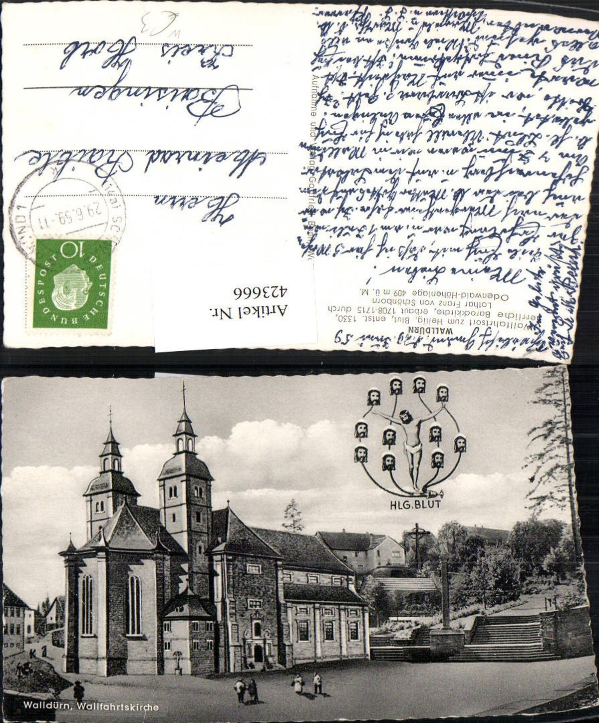 423666,Walldürn pilgrimage church church