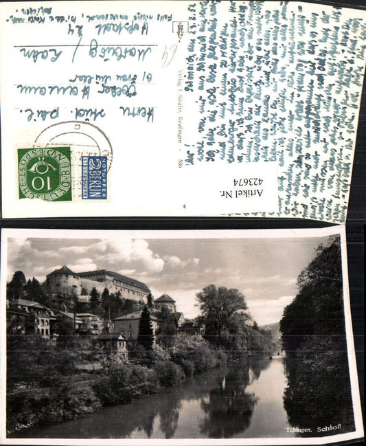 423674, Tübingen Castle River