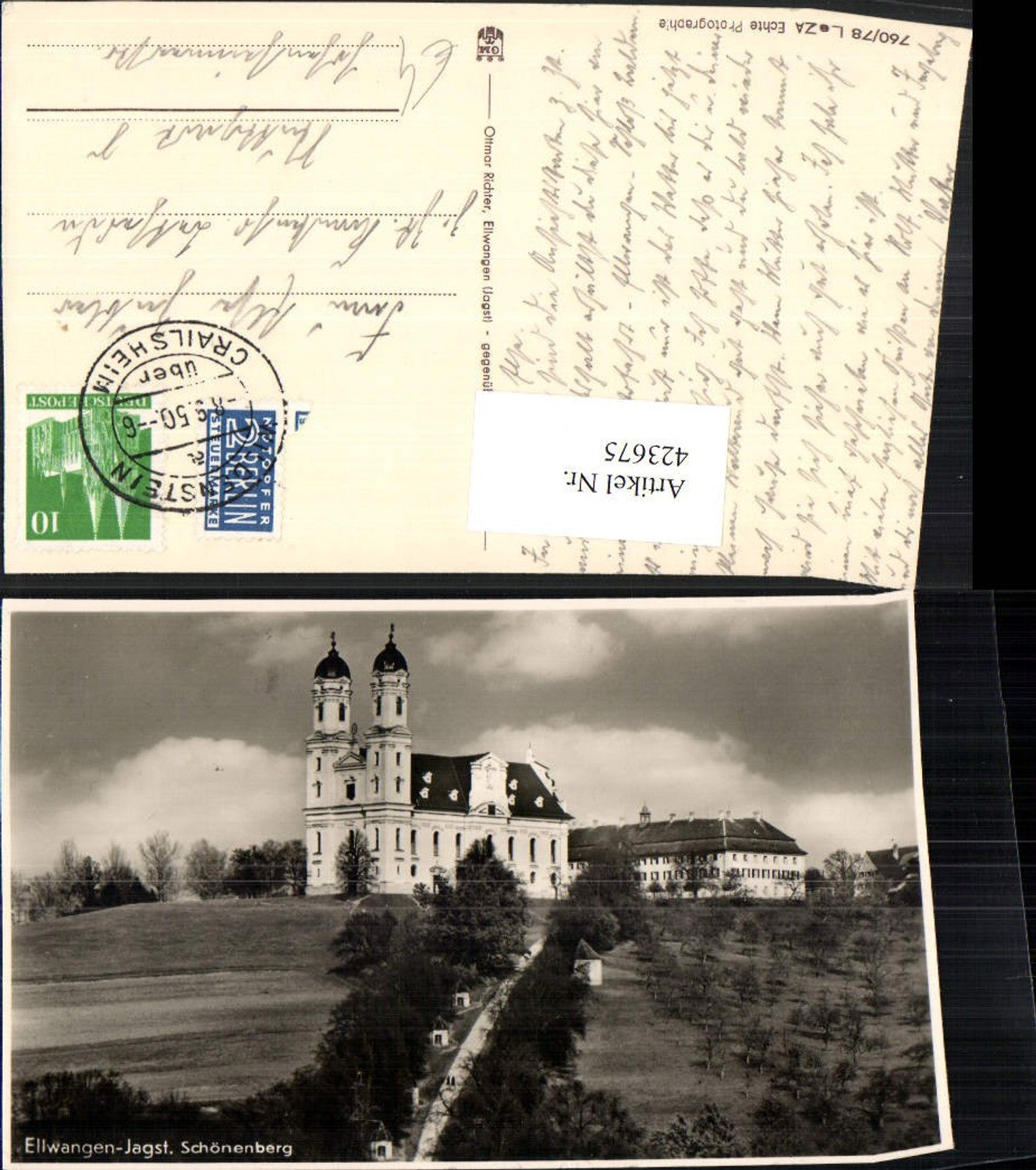 423675,Ellwangen an d. Jagst Schönenberg Kirche