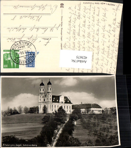 423675, Ellwangen an der Jagst, Schönenberg Church