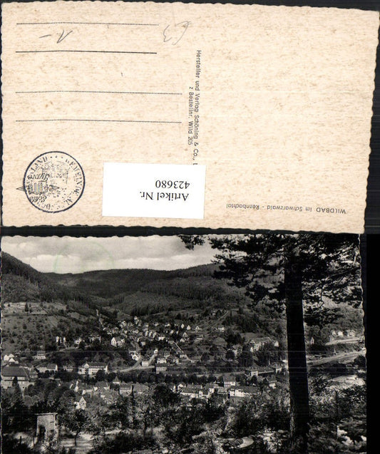 423680, Wildbad in the Black Forest, Rennbach Valley, Total