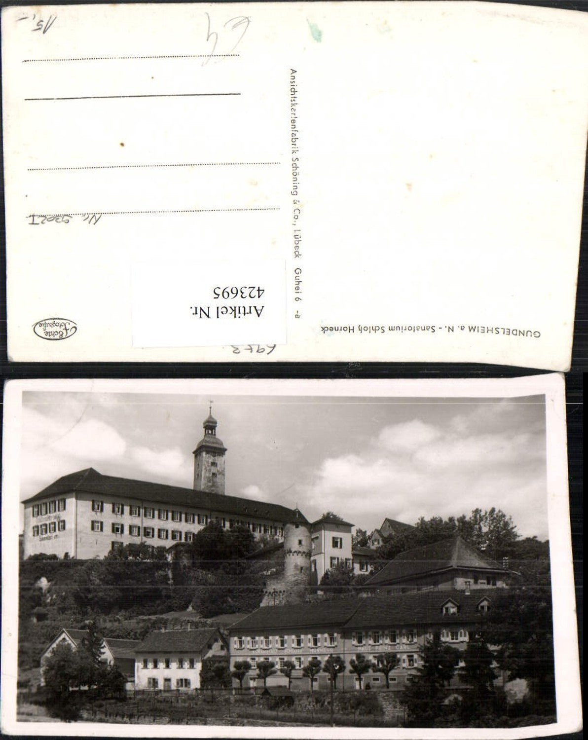 423695,Gundelsheim am Neckar Sanatorium Schloss Horneck