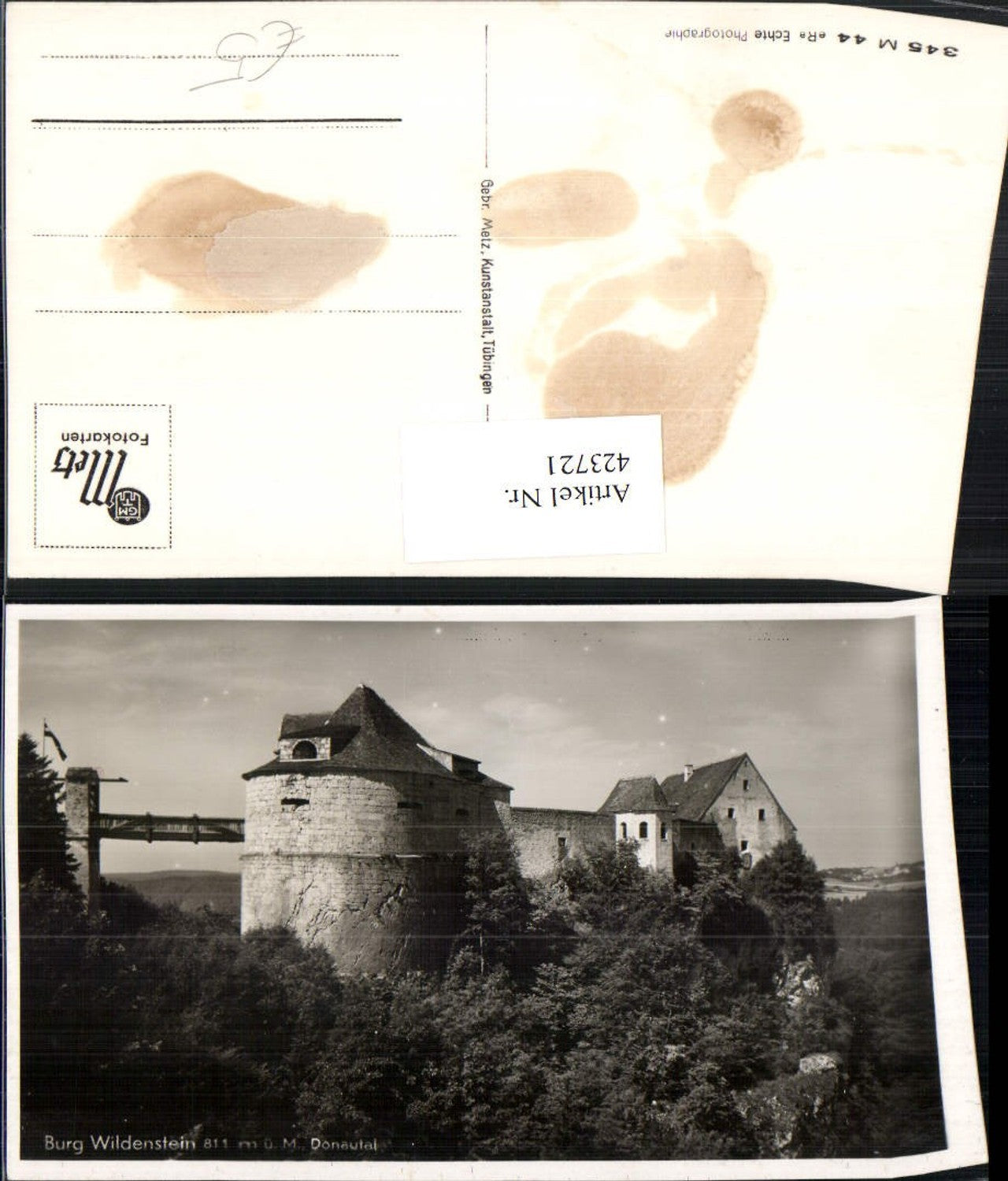 423721, Wildenstein Castle in the Danube Valley b. Beuron