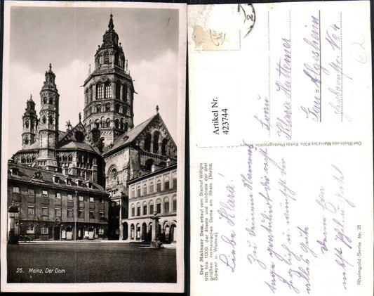 423744,Mainz Dom Kirche