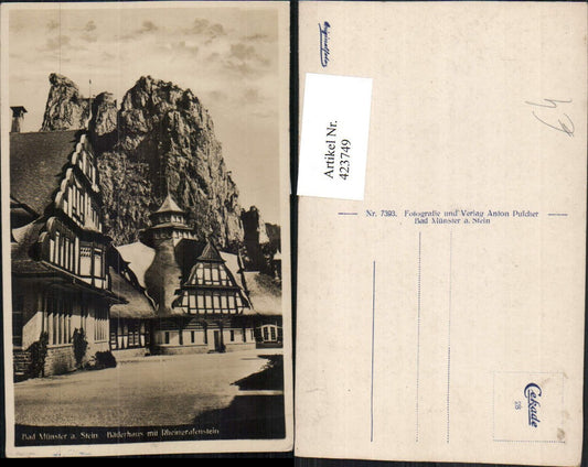 423749,Bad Münster am Stein Bäderhaus m. Rheingrafenstein